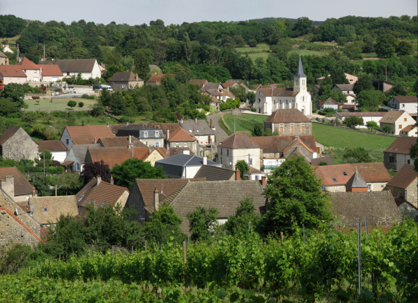 Vue d'ensemble de la commune de Change